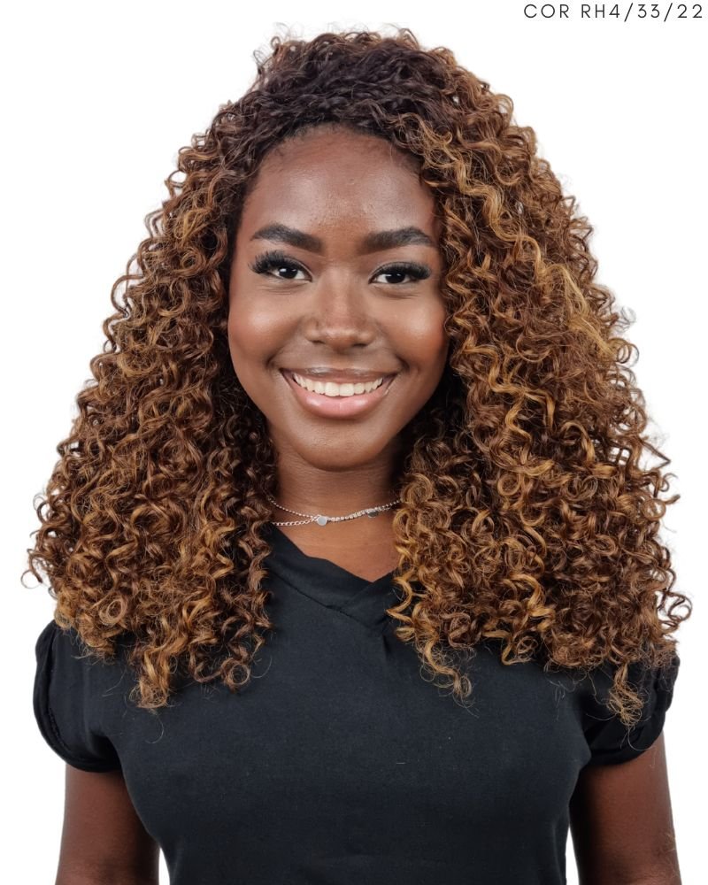Lace Wig Luna Bio Fibra Cacheada