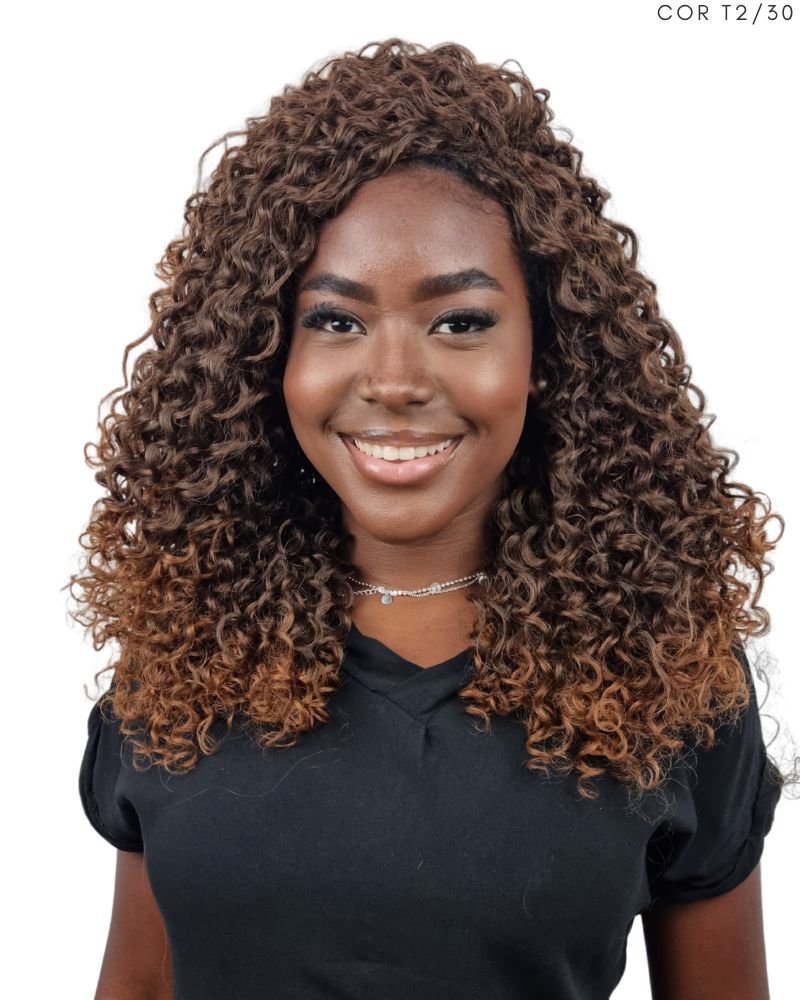 Lace Wig Luna Bio Fibra Cacheada