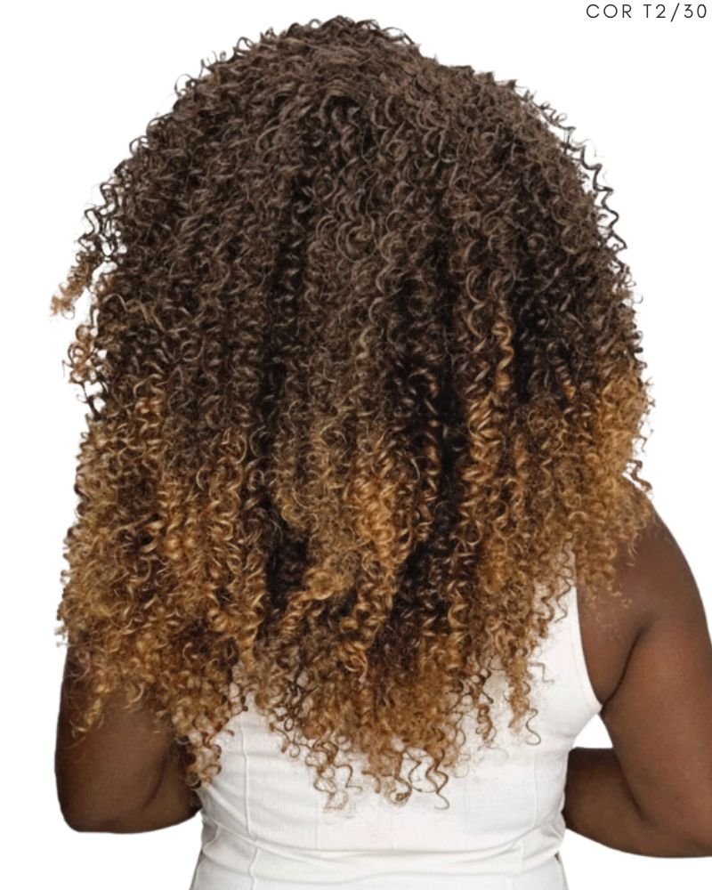 Lace Wig Marcia Cacheada - Black Beauty