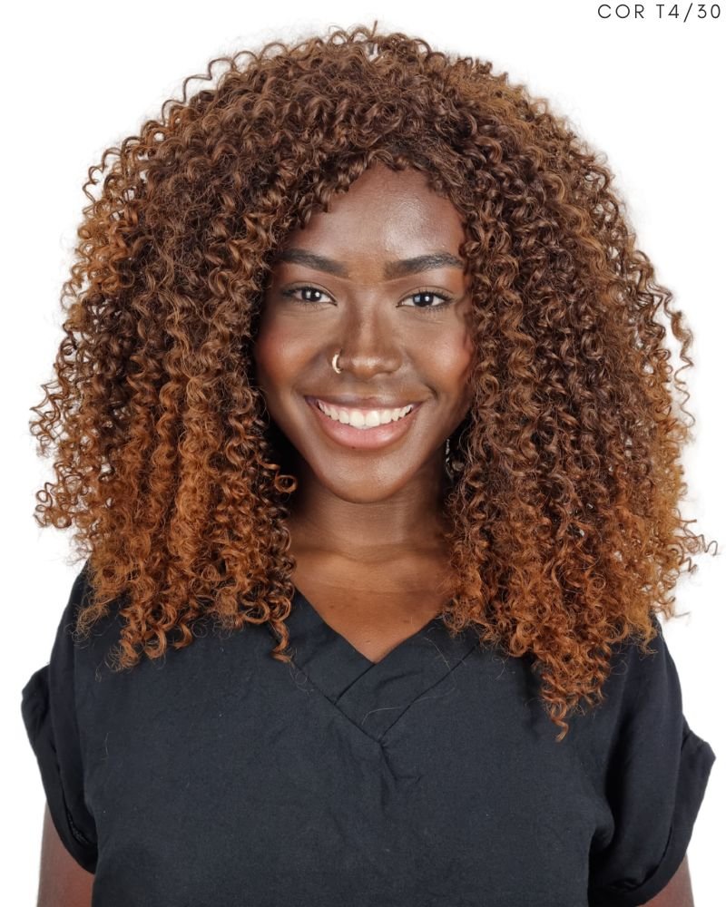 Lace Wig Marcia Cacheada - Black Beauty
