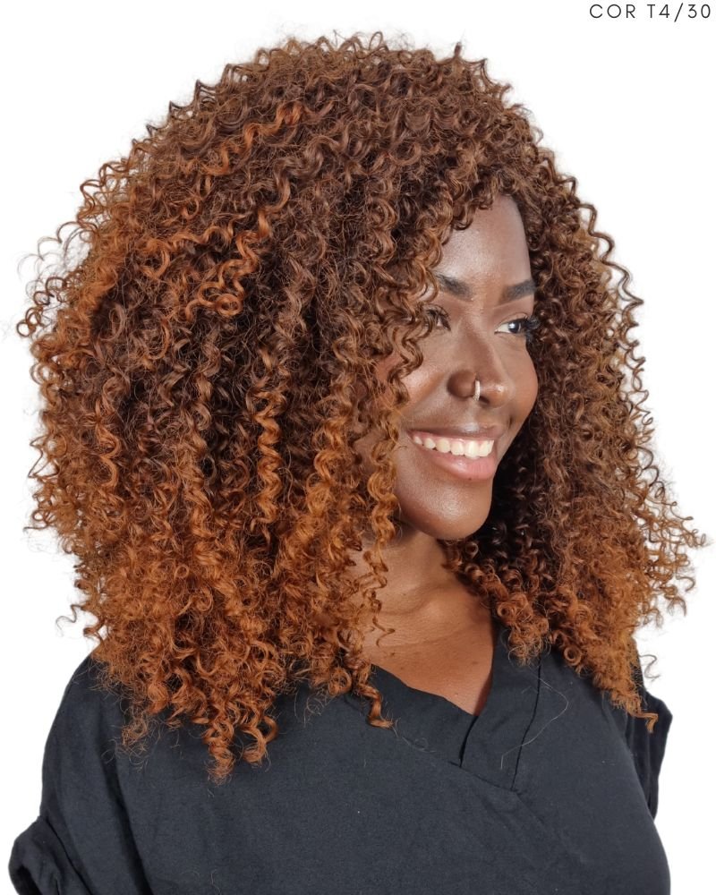 Lace Wig Marcia Cacheada - Black Beauty