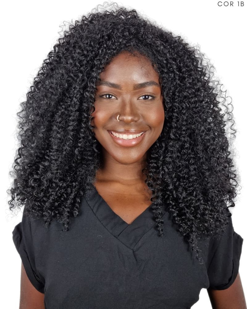 Lace Wig Marcia Cacheada - Black Beauty