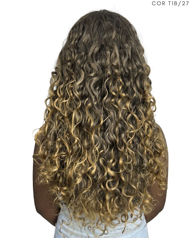 Lace Wig Marline Cacheada com Franja - Modern Girl