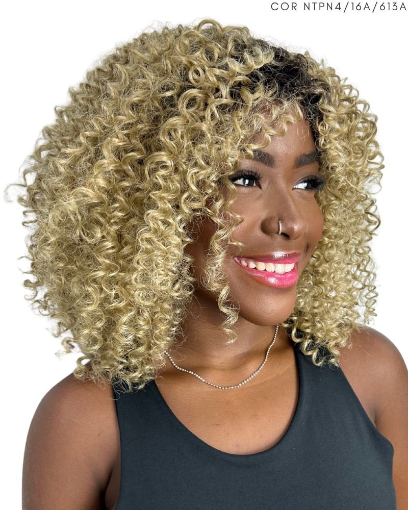 Lace Wig Moni Cacheada - Sleek