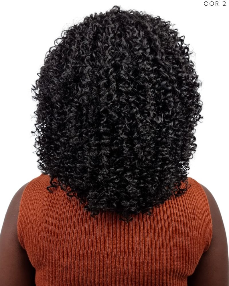 Lace Wig Nivia Bio Fibra Cacheada