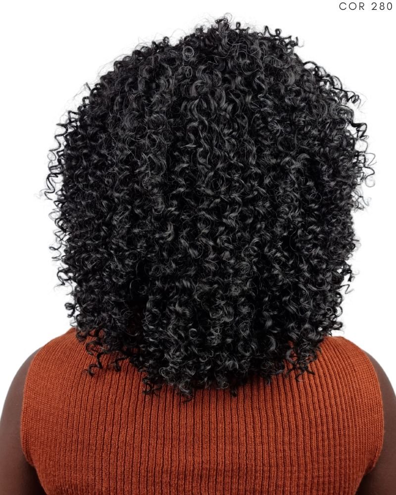 Lace Wig Nivia Bio Fibra Cacheada