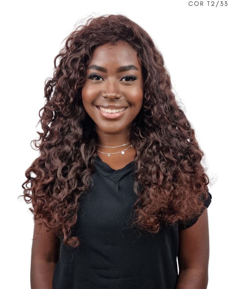 Lace Wig Paola Bio Fibra Cacheada