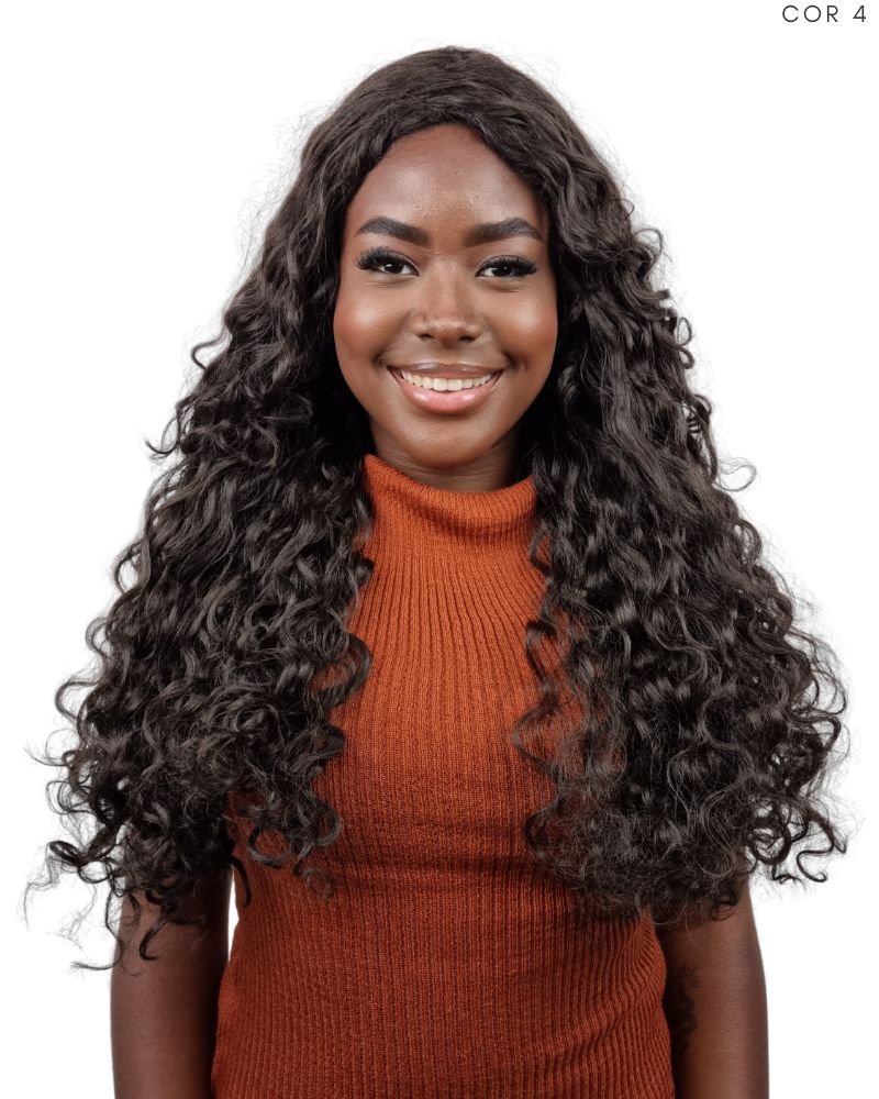 Lace Wig Paola Bio Fibra Cacheada