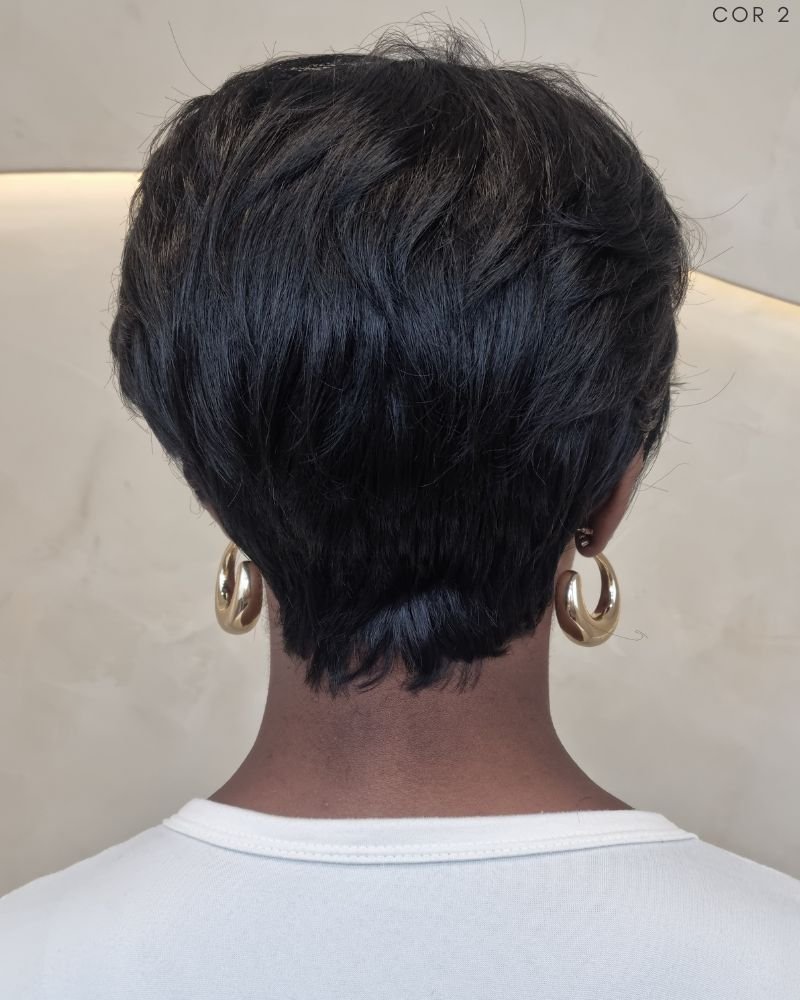Lace Wig Paveta Orgânica Lisa