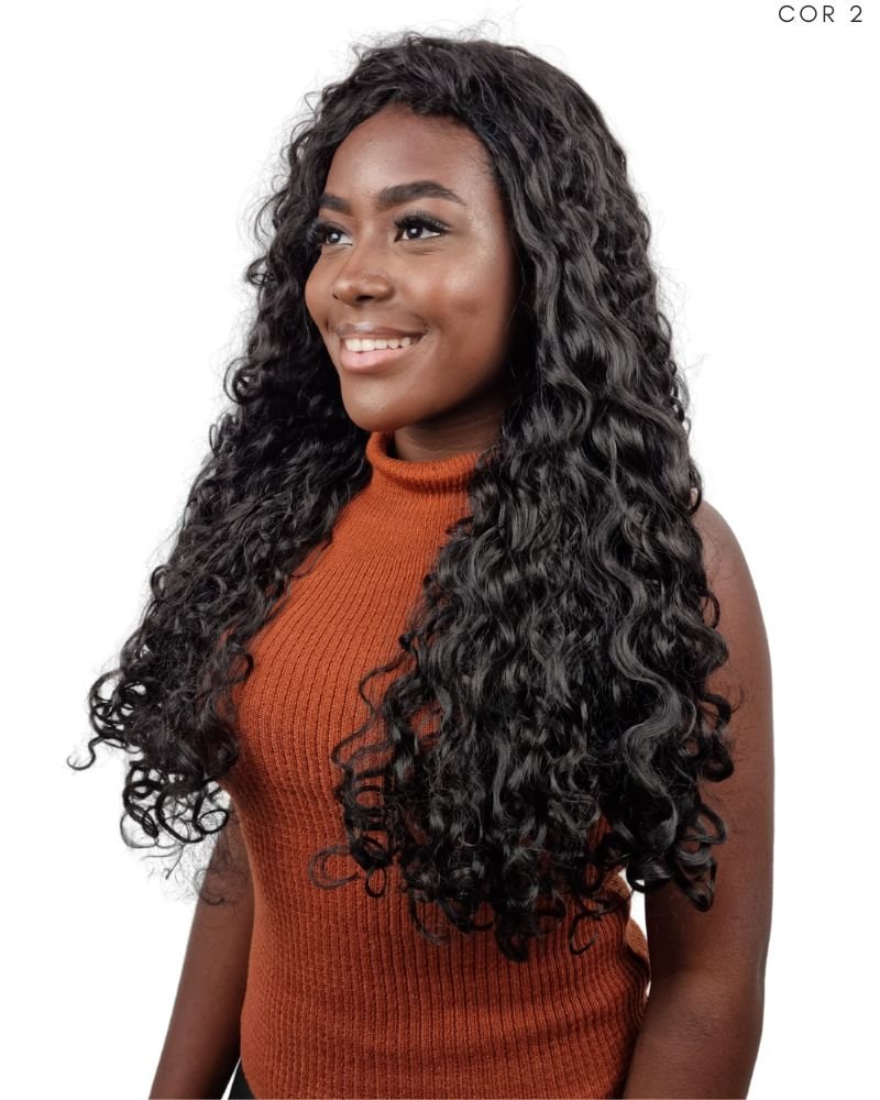 Lace Wig Rafaela Bio Fibra Cacheada
