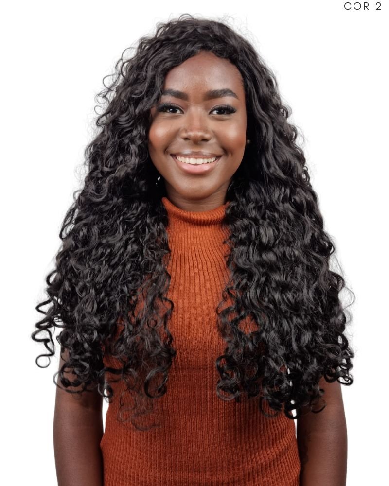 Lace Wig Rafaela Bio Fibra Cacheada