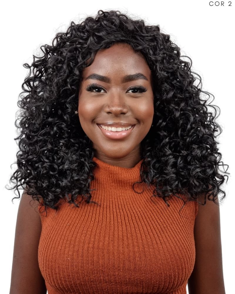 Lace Wig Sara Orgânica Cacheada