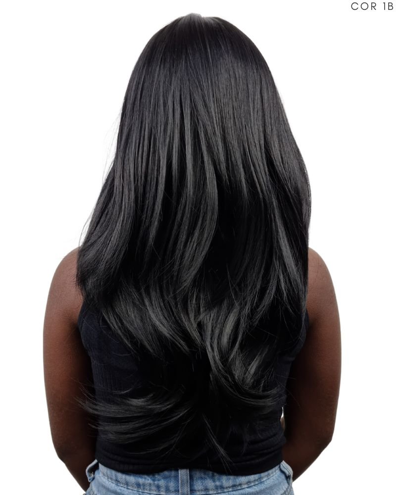 Lace Wig Sigird Lisa com Franja - Beauty Hair