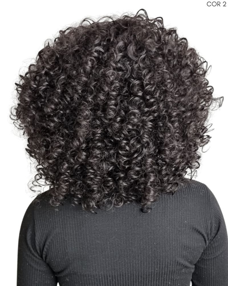Lace Wig Sonya Cacheada com Franja - Beauty Hair