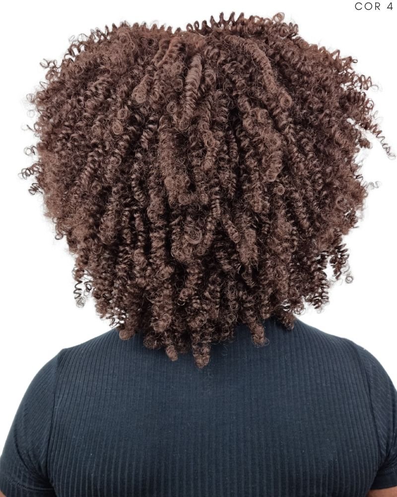 Lace Wig Thena Cacheada com Franja - Beauty Hair