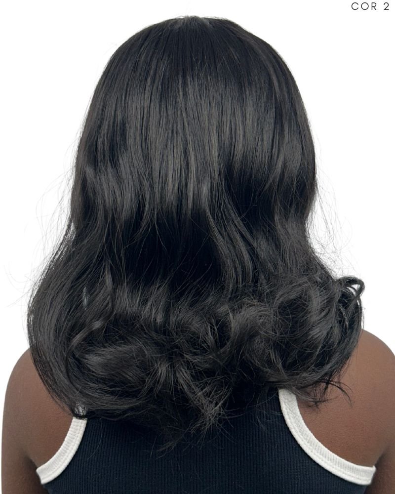 Lace Wig Viki Ondulada de Franja - Modern Girl