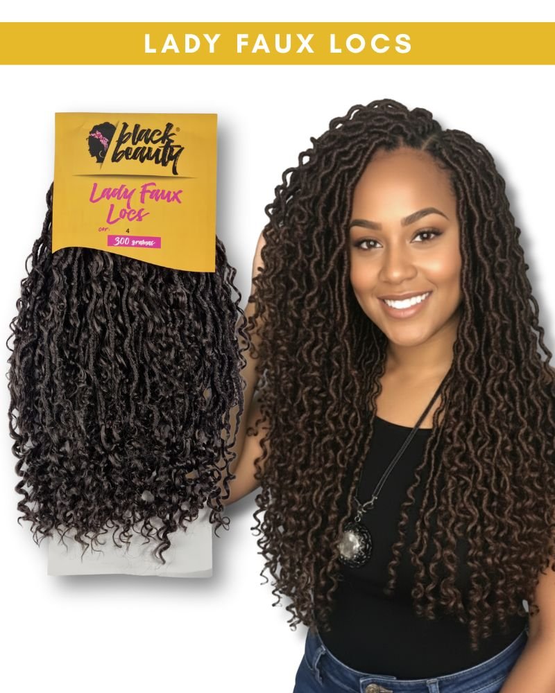 Lady Faux Locs - Black Beauty