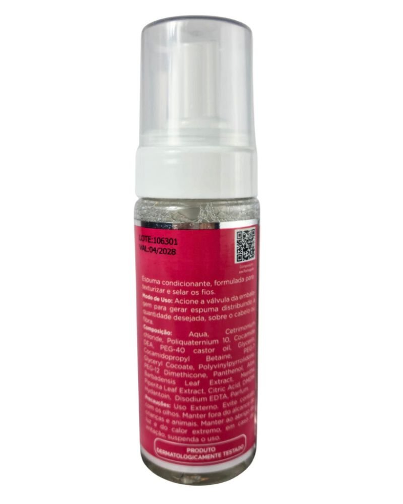 Mousse Espuma Seladora 150ml - Pink Hair