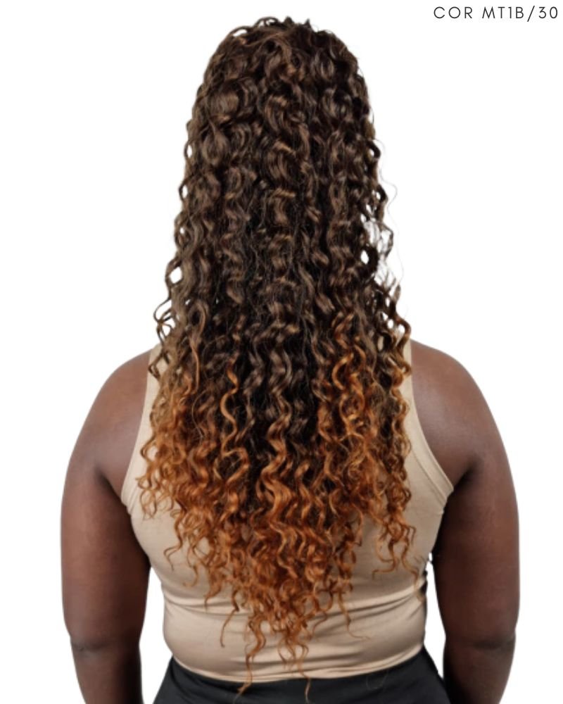 Rabo Cacheado Natural Skin - Pink Hair by Ramana Borba