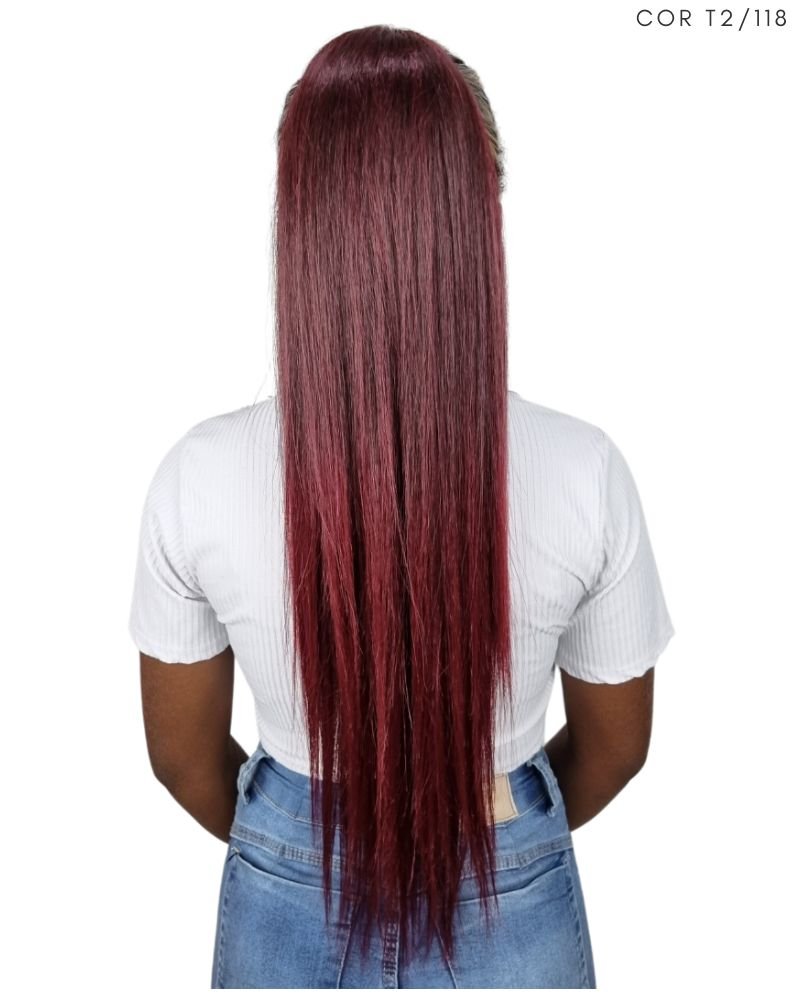 Rabo Liso Tati - Pink Hair