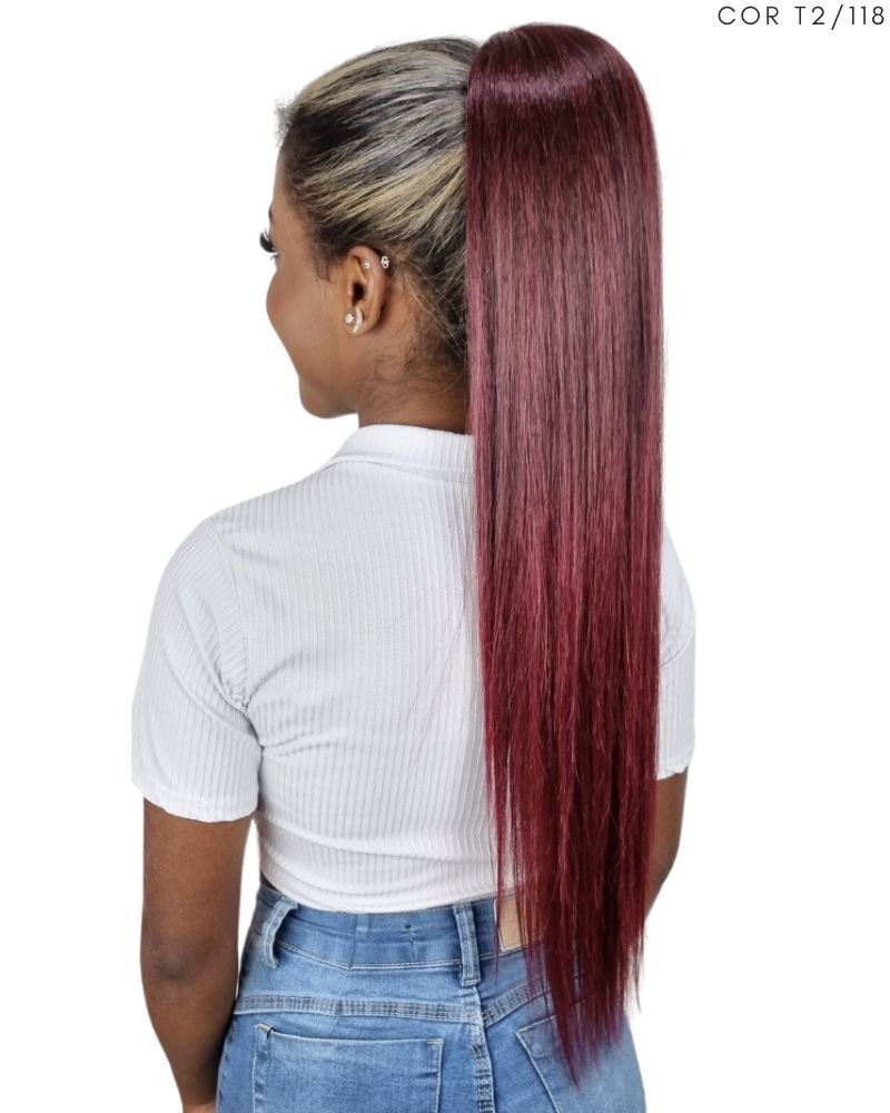 Rabo Liso Tati - Pink Hair