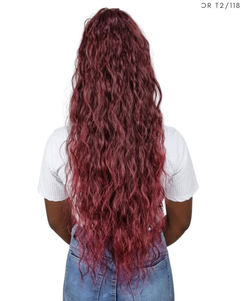 Rabo Ondulado Mayara - Pink Hair