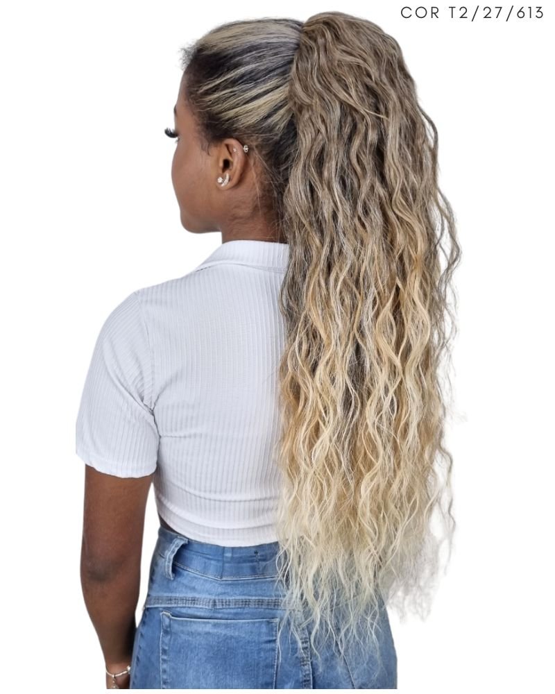 Rabo Ondulado Mayara - Pink Hair