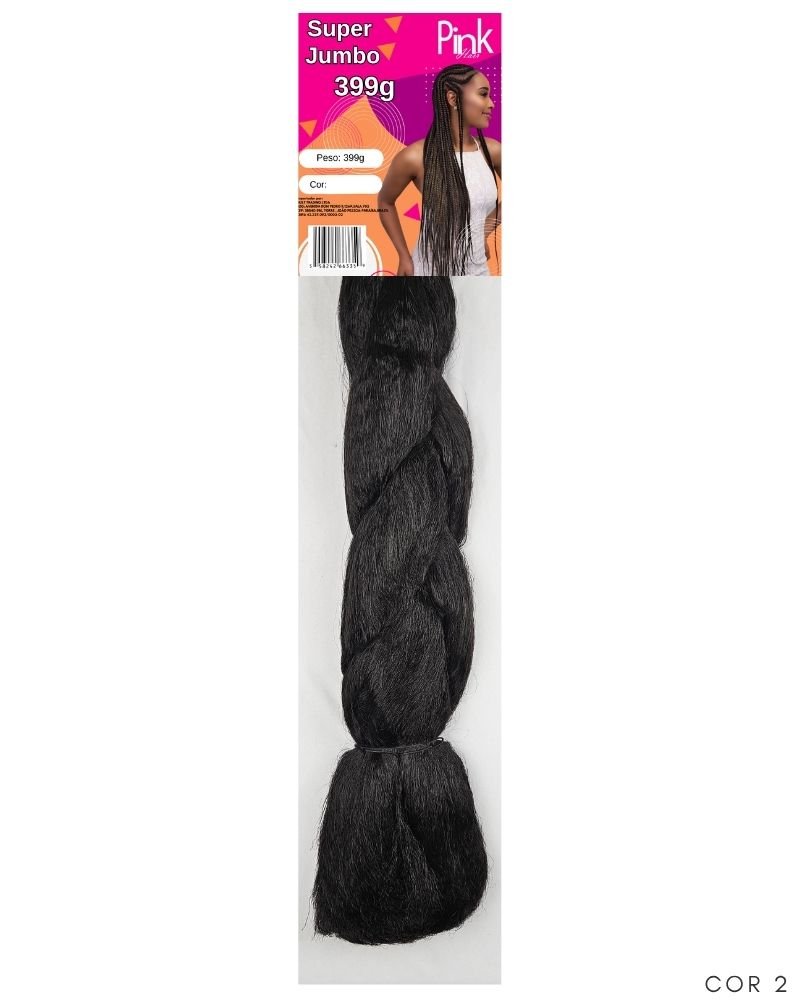 Super Jumbo 399g (Jumbão) - Pink Hair