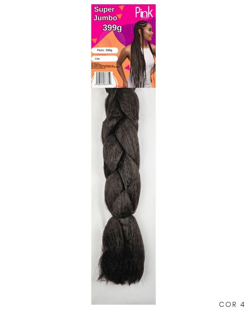 Super Jumbo 399g (Jumbão) - Pink Hair