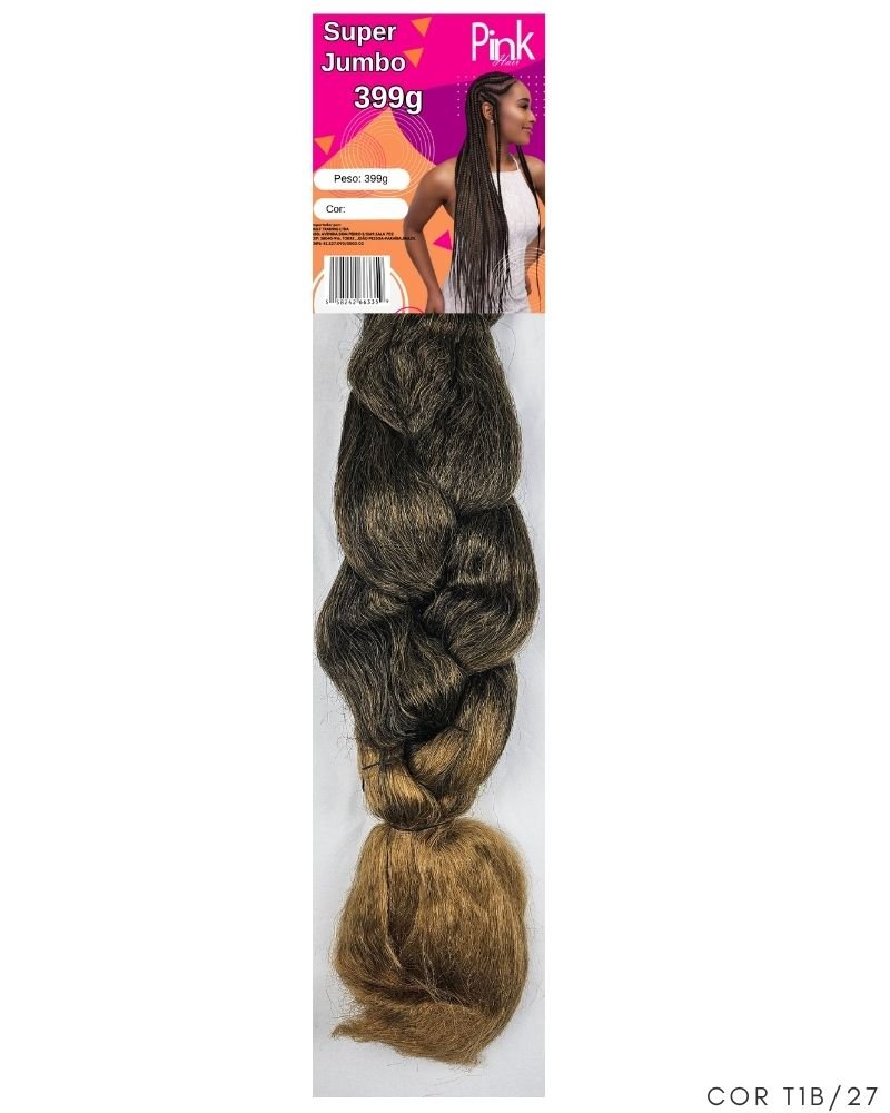Super Jumbo 399g (Jumbão) - Pink Hair