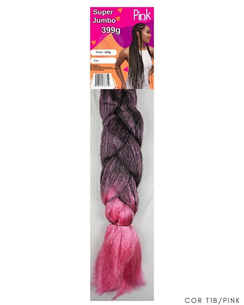 Super Jumbo 399g (Jumbão) - Pink Hair