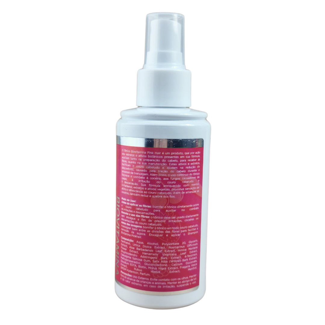 Tônico Capilar Biovitamina 150ml - Pink Hair