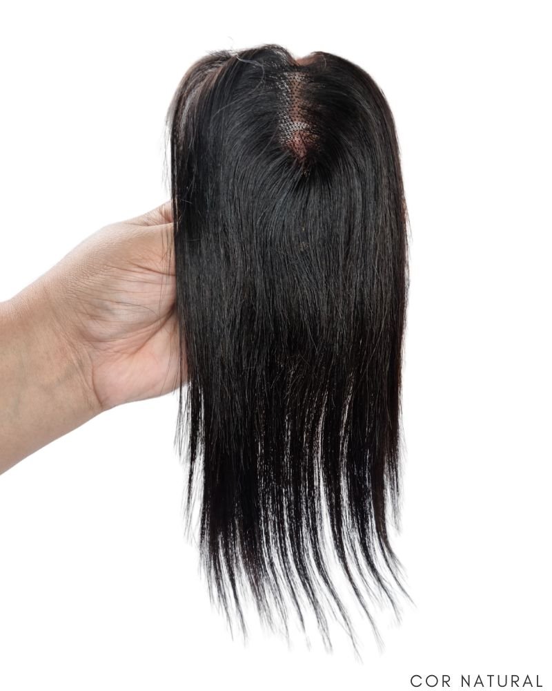 Top Closure Humano Liso - Cor Natural